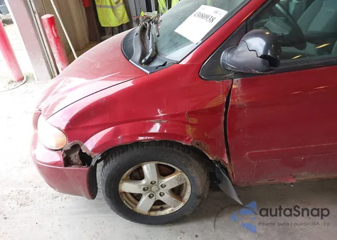 2006 Dodge Grand Caravan Sxt из США, поврежденный, VIN 2D4GP44L16R817212